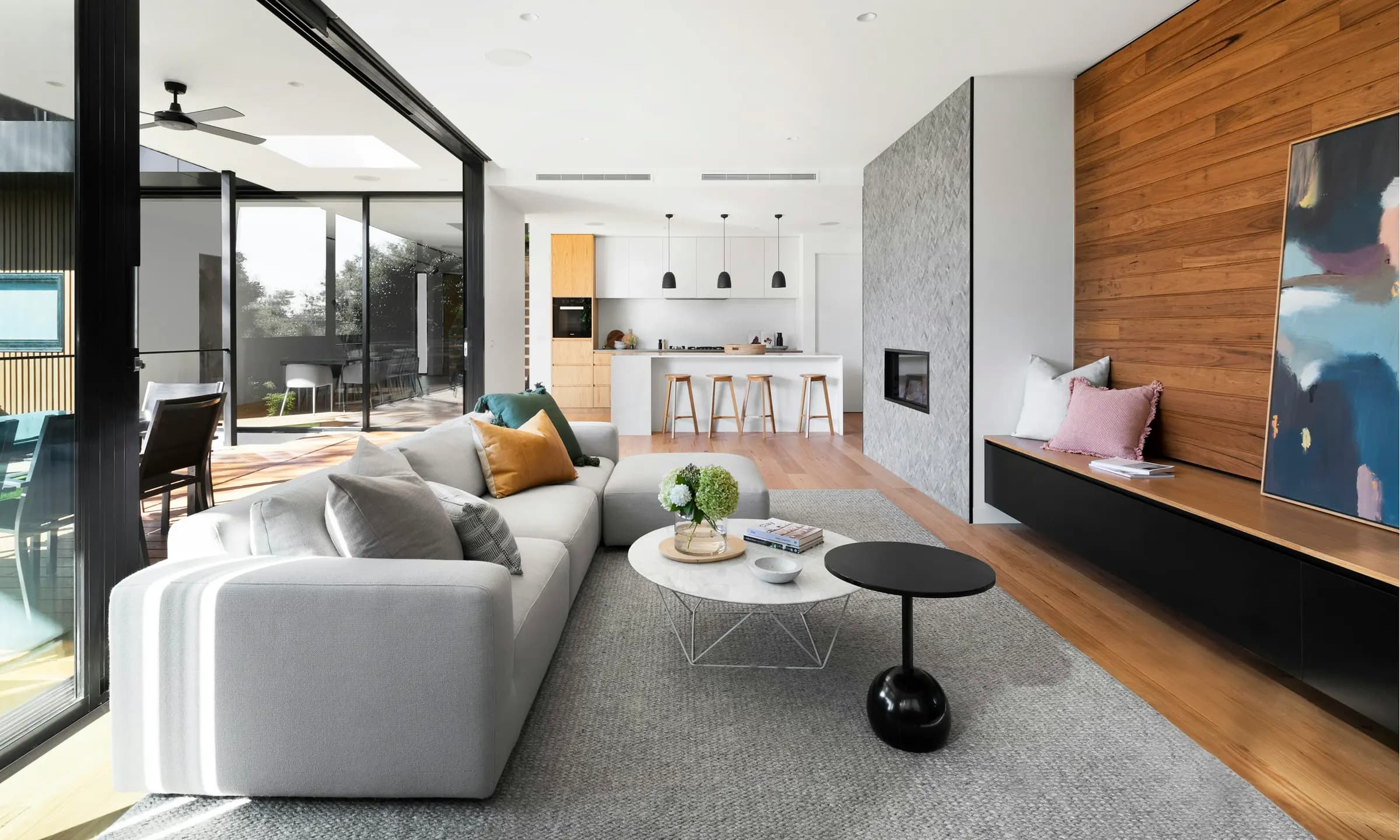 Interior residencial de alto padrão
